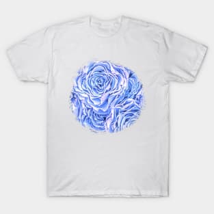 Light Blue Rose T-Shirt